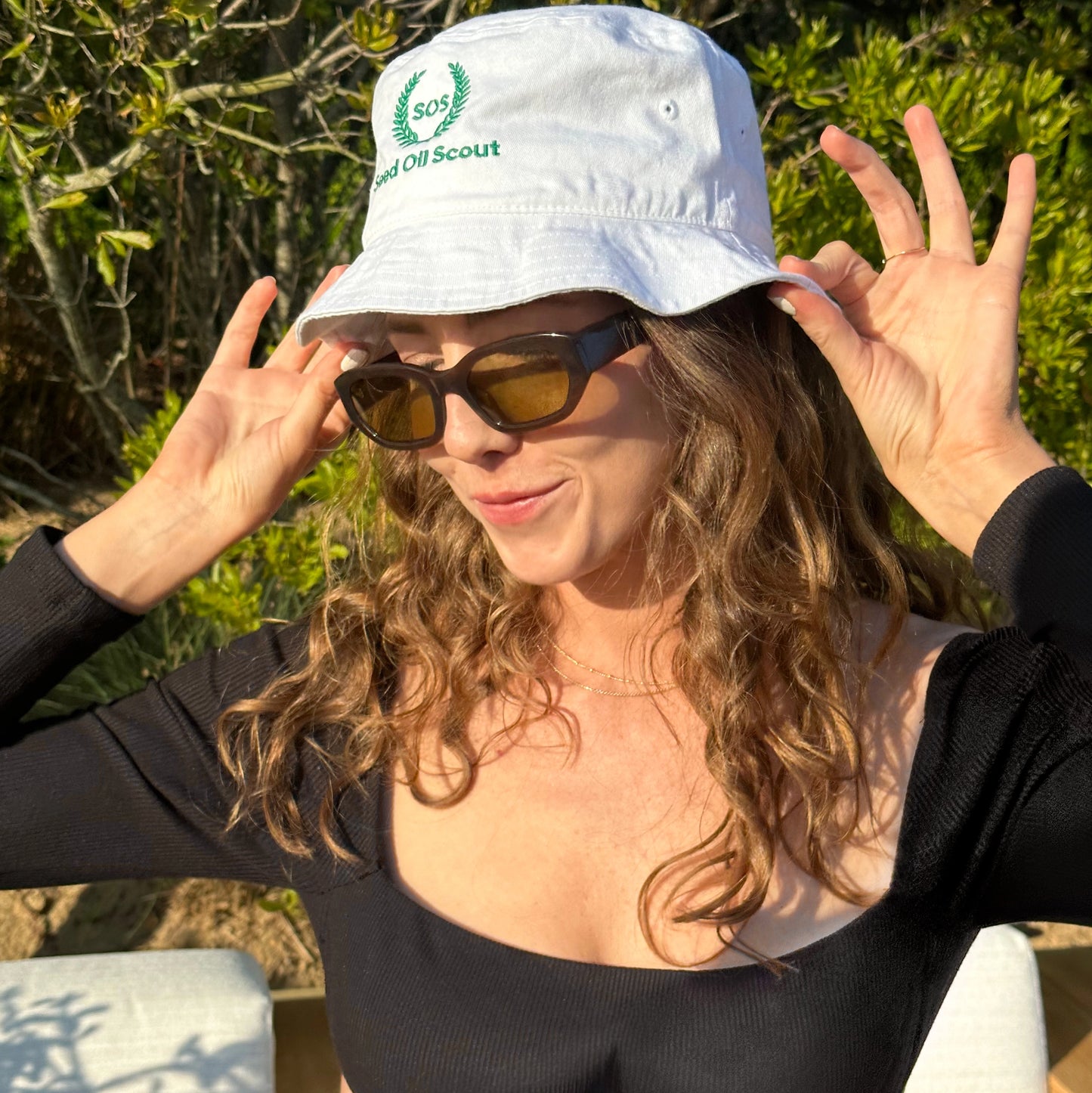 Organic cotton bucket hat